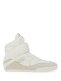 White Perforated Sneakers 1