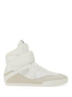 White Perforated Sneakers 1