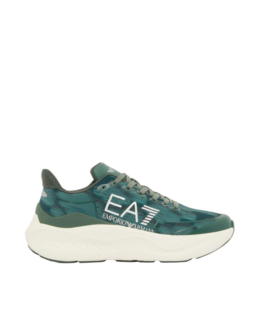 Green Logo Sneakers 1