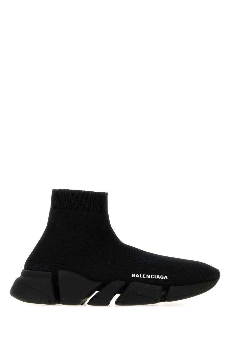 Black Logo Sneakers 1