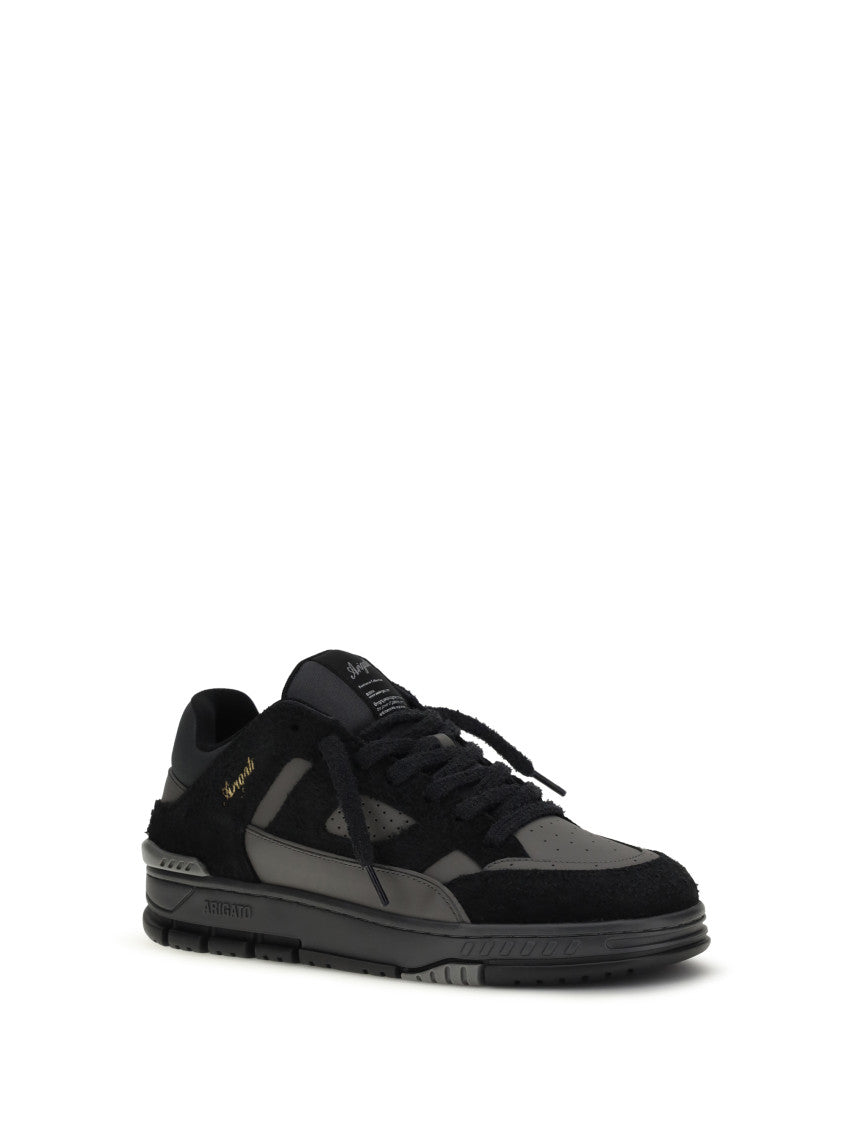 Black Color Block Sneakers 2