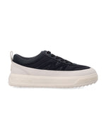Black Lace Up Sneakers 1