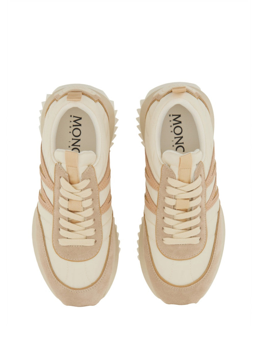 Beige Logo Sneakers 3