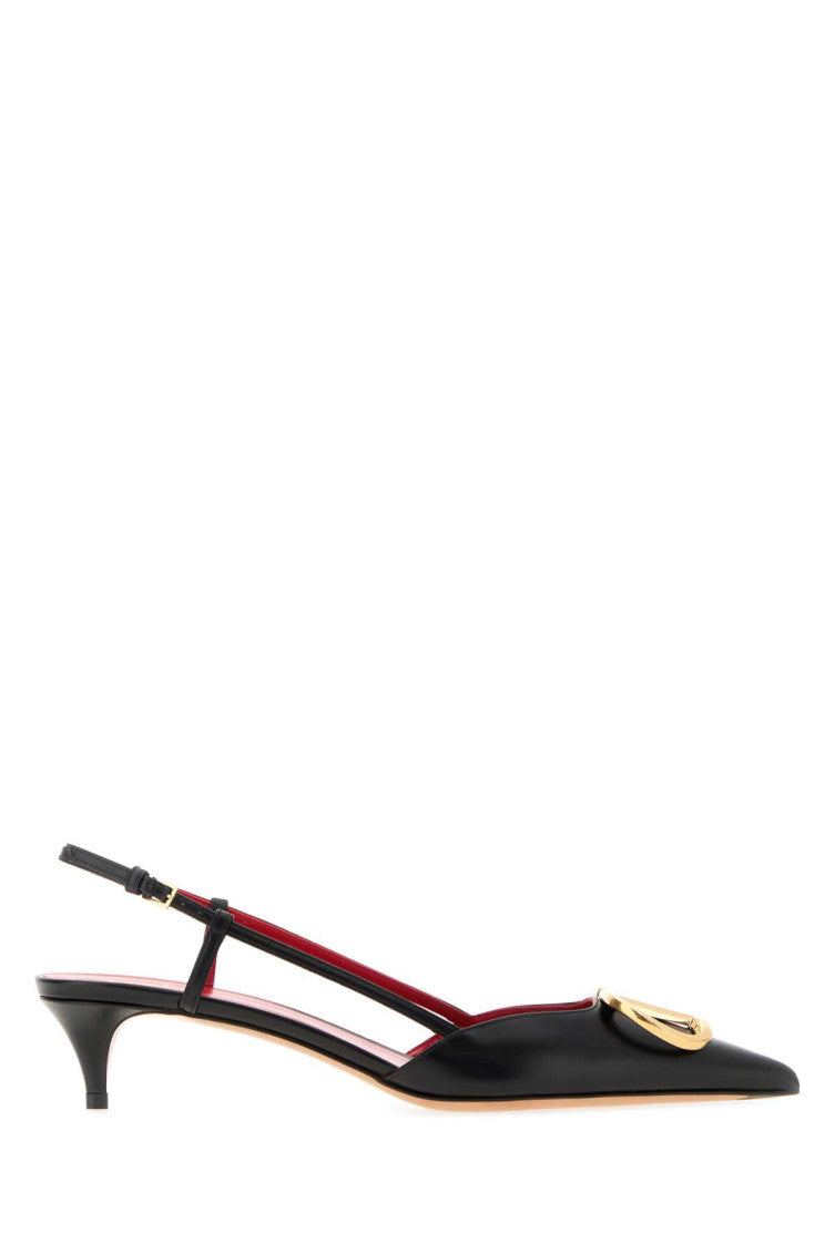 Black Logo Pumps 1