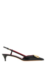 Black Logo Pumps 1