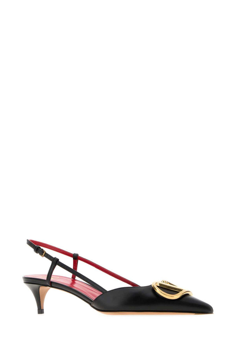 Black Logo Pumps 2