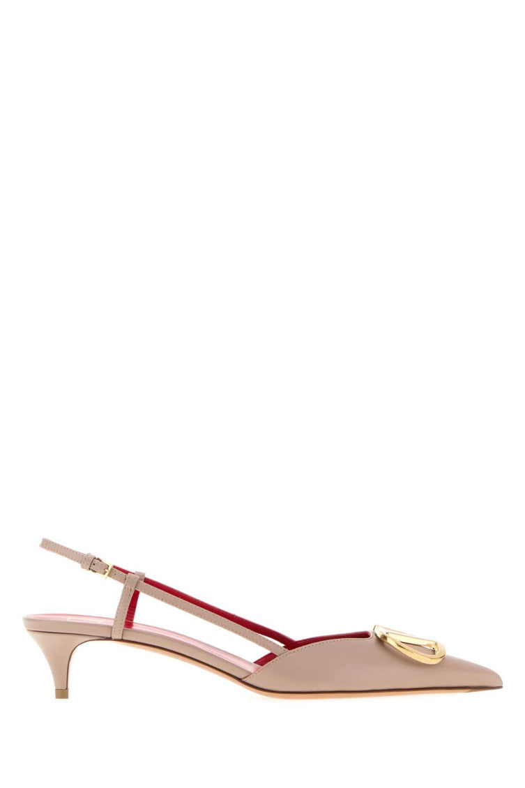 Pink Logo Pumps 1