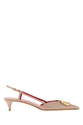 Pink Logo Pumps 1