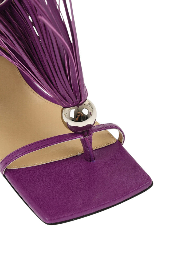 Purple Embellished Heels 4