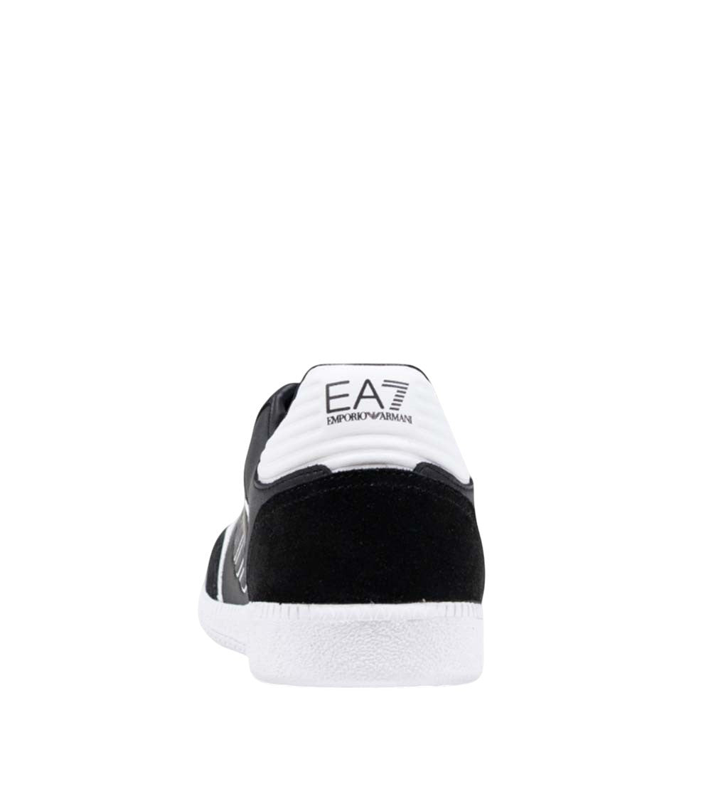 BlackWhite Logo Sneakers 4