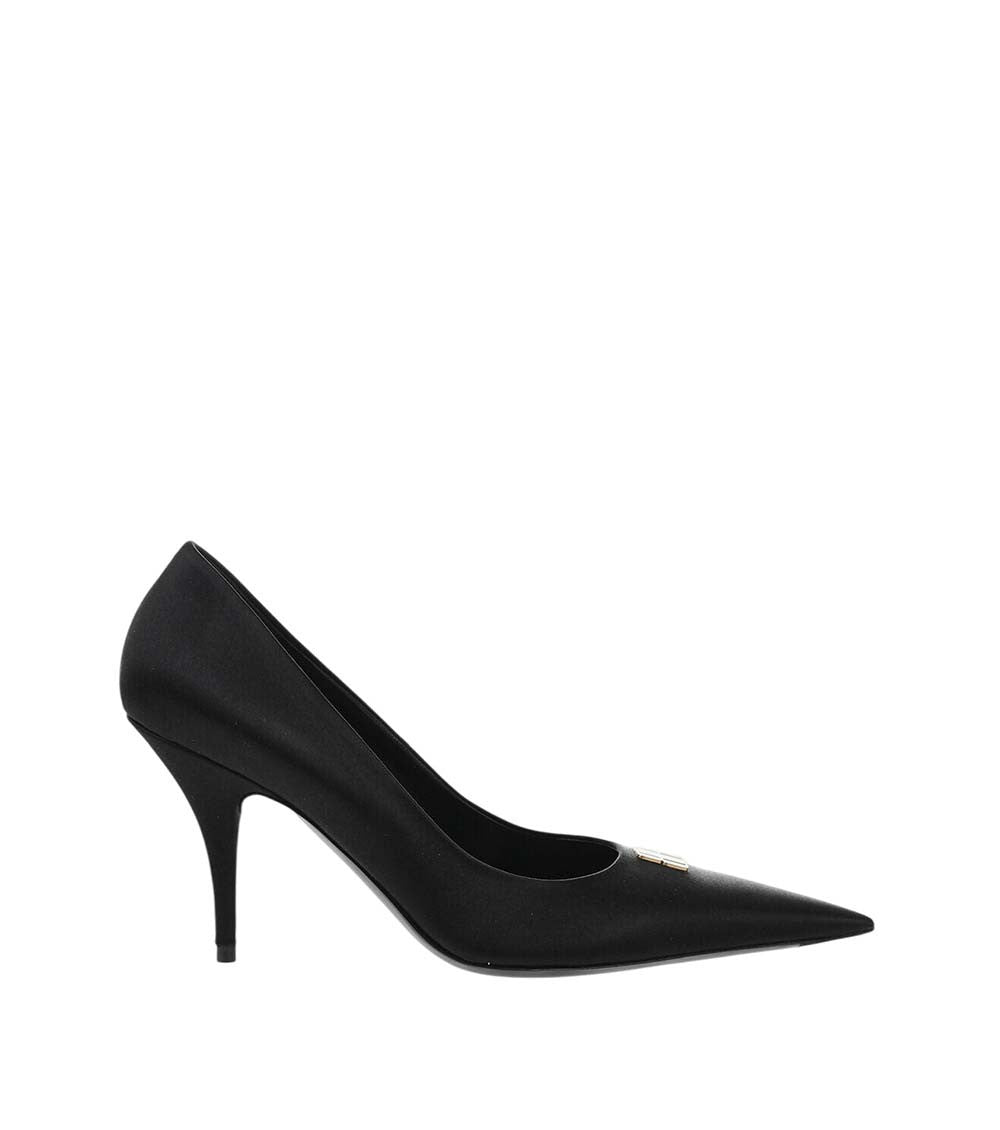 Black Logo Pumps 1