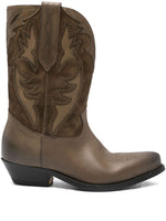 Brown Leather Boots 1
