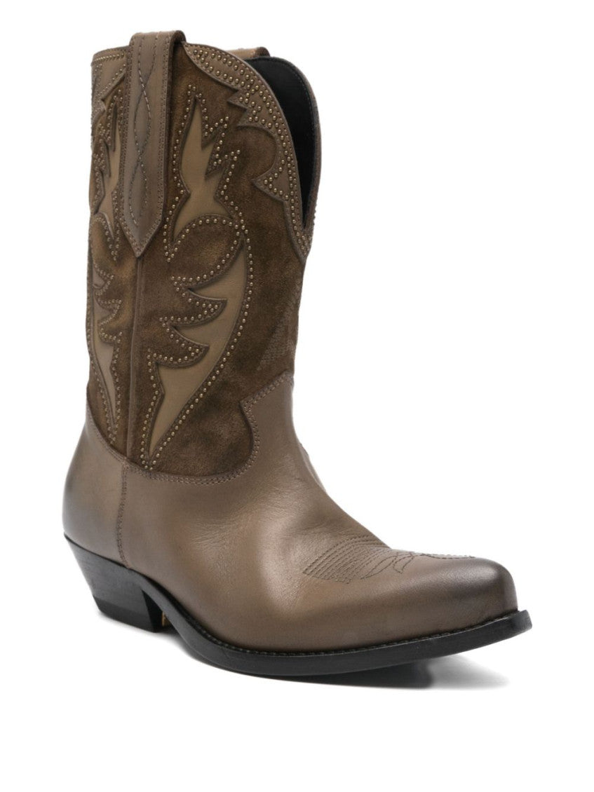 Brown Leather Boots 2