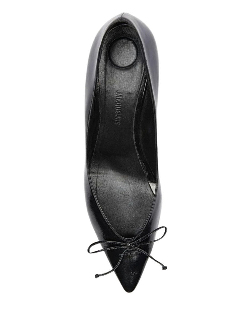 Black Leather Heels 2