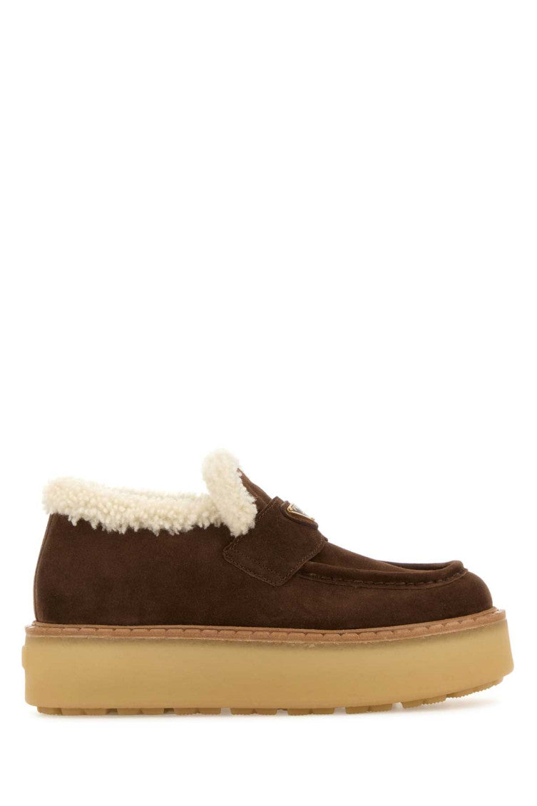 Brown Suede Loafers 1