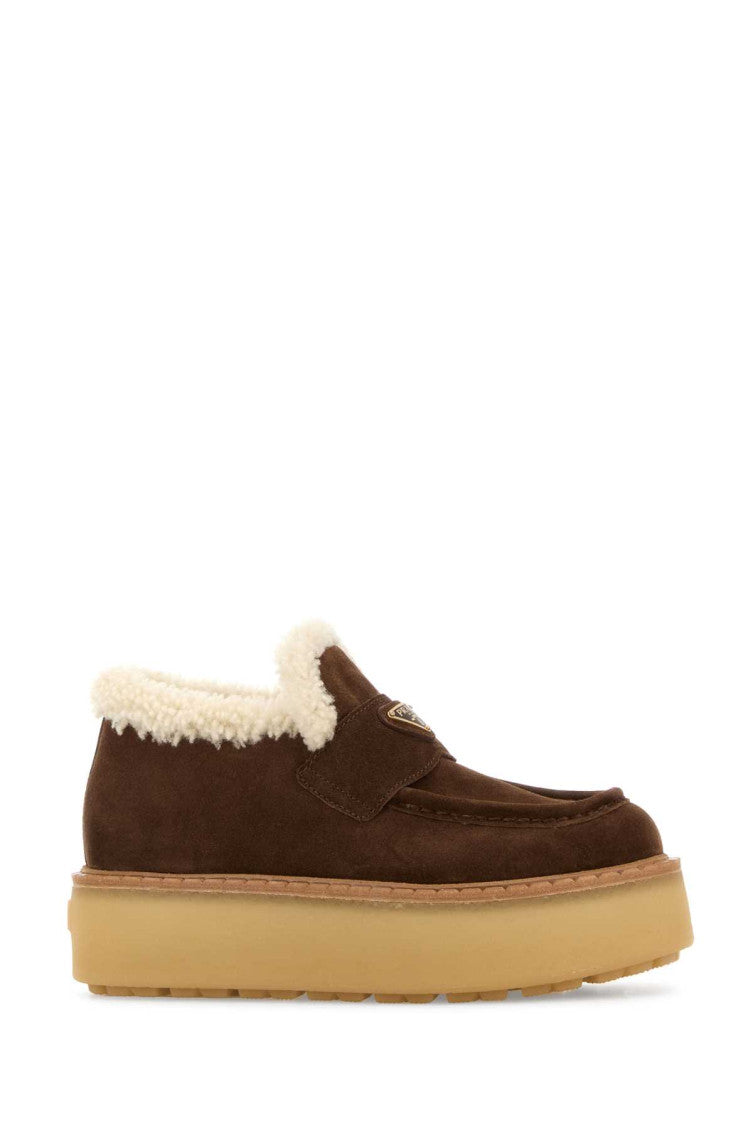 Brown Suede Loafers 2