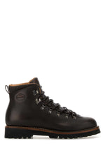 Dark Brown Leather Boots 1