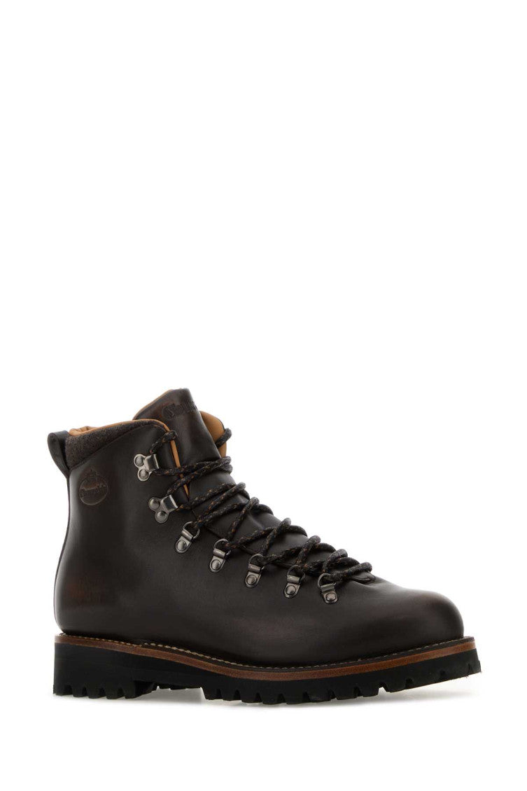 Dark Brown Leather Boots 2