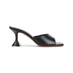 Black Leather Heels 1