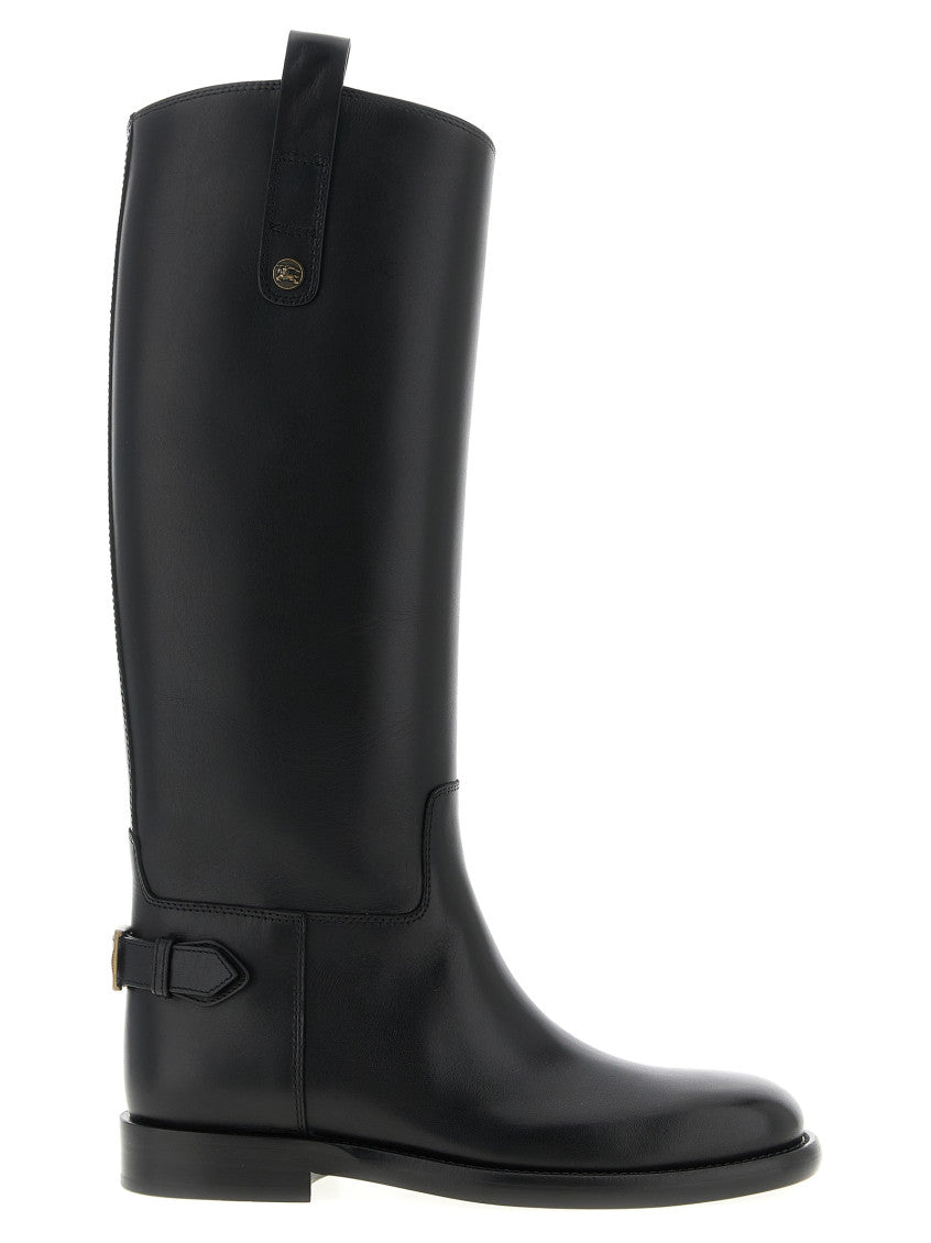 Black Leather Boots 1