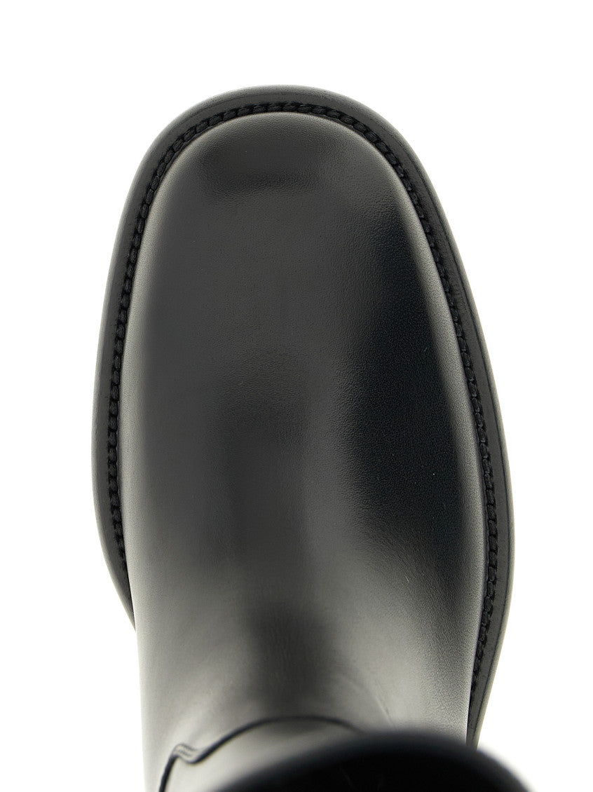 Black Leather Boots 4