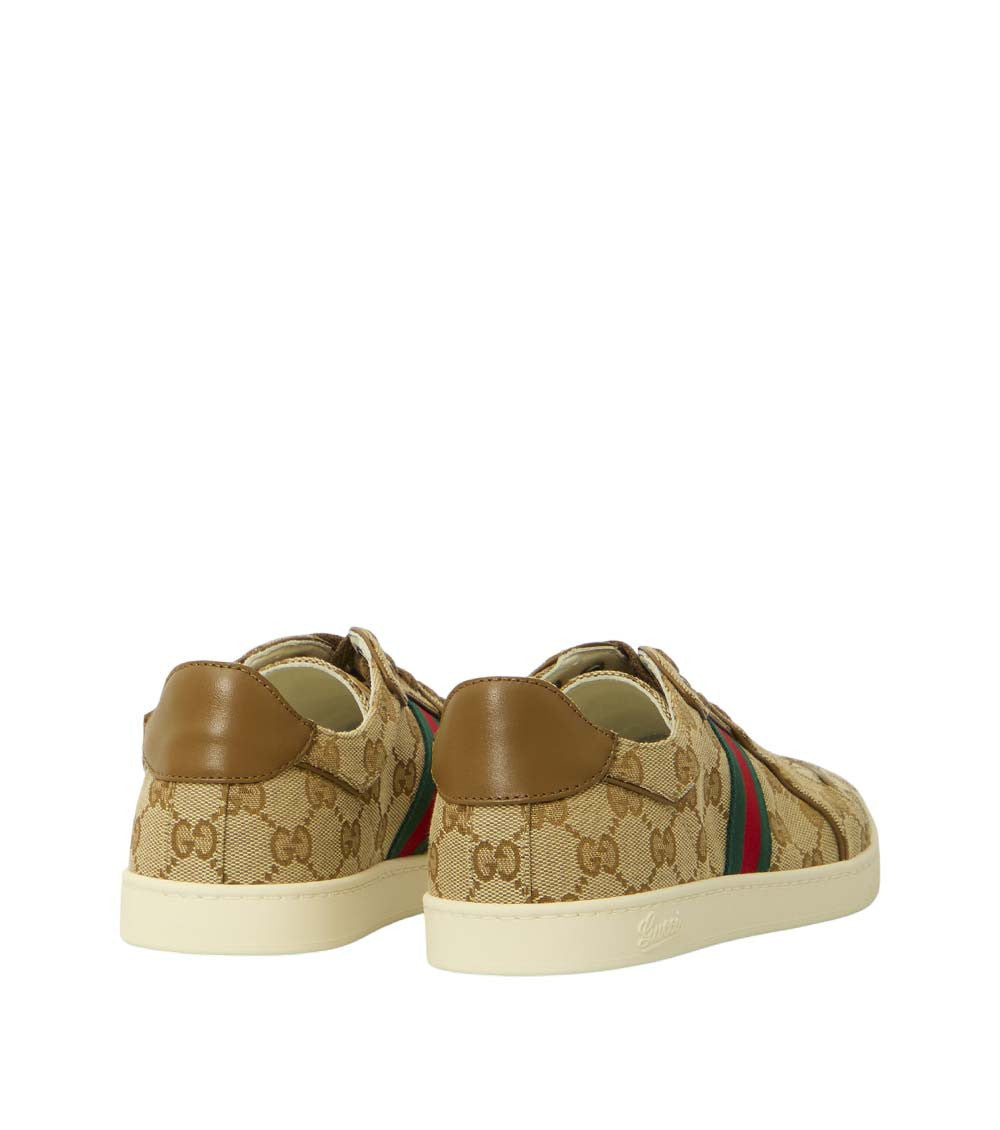 Beige Logo GG Sneakers 3