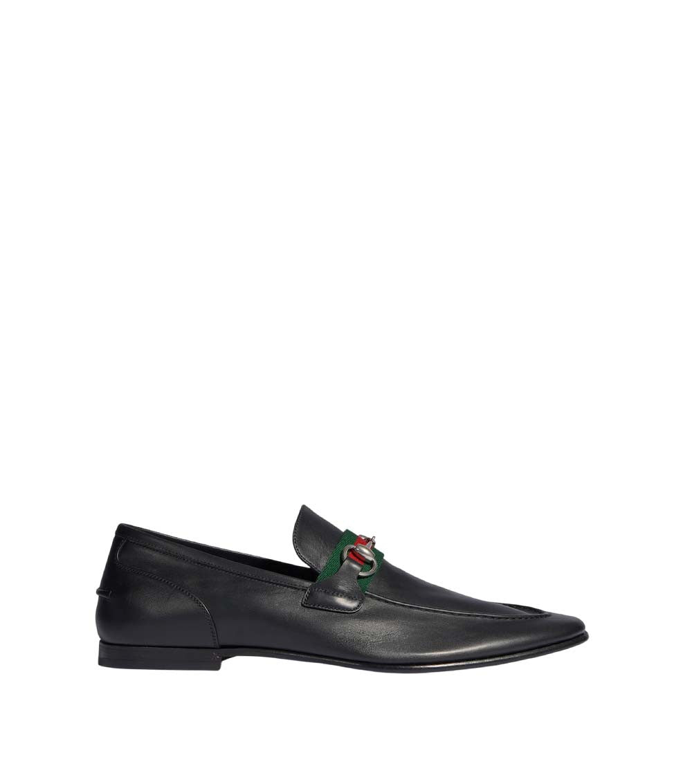 Black Leather Loafers 1