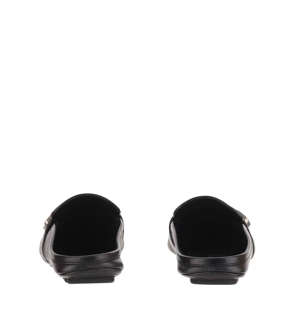 Black Double-G Logo Slippers 4