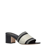 Black Logo Heels 1