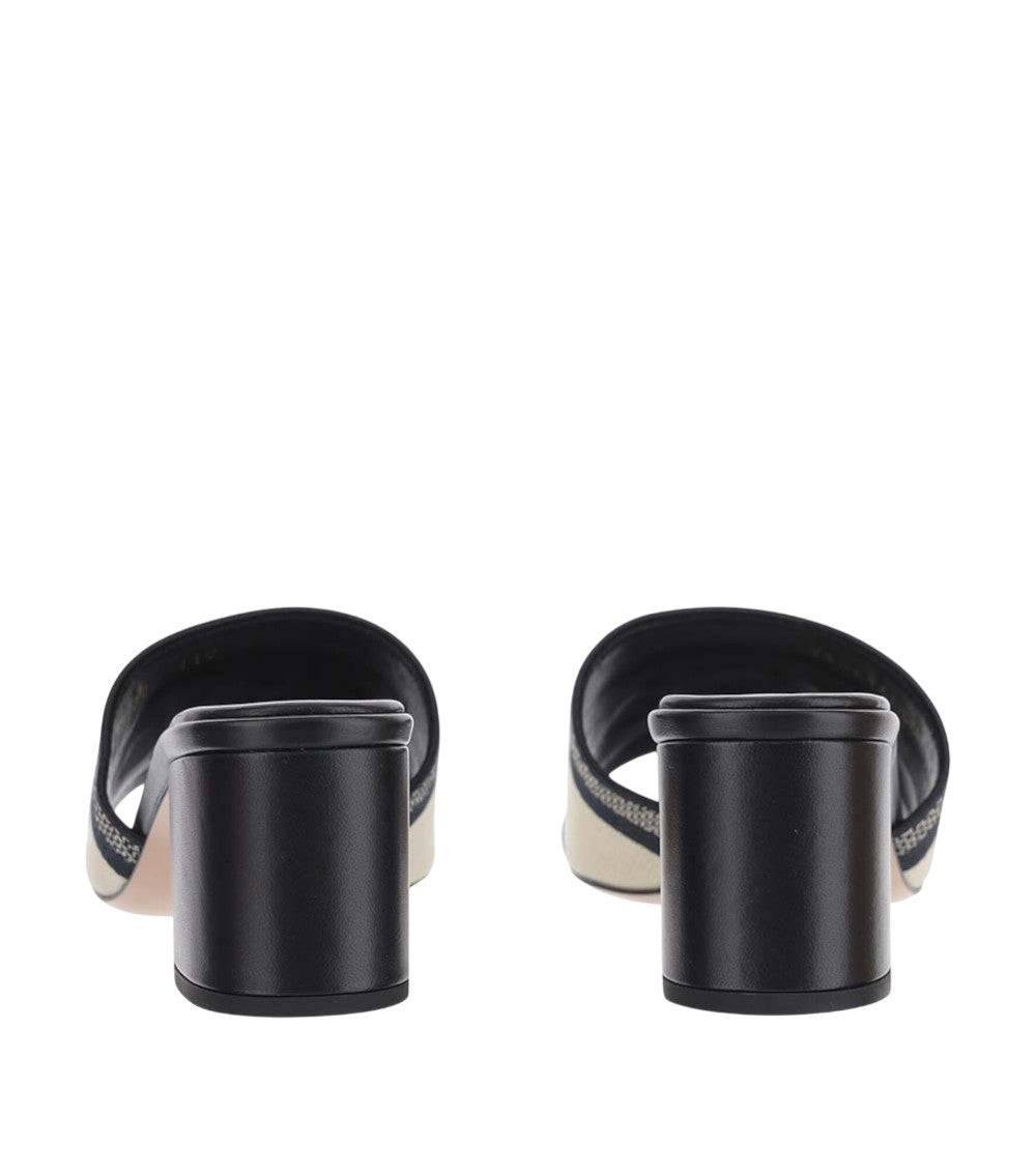 Black Logo Heels 3
