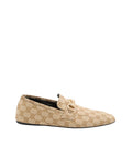 Beige Logo GG Loafer 1