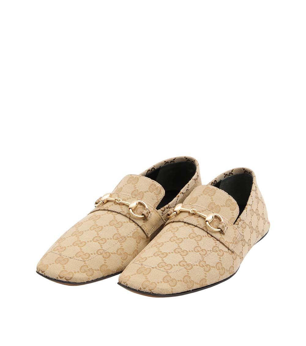 Beige Logo GG Loafer 2