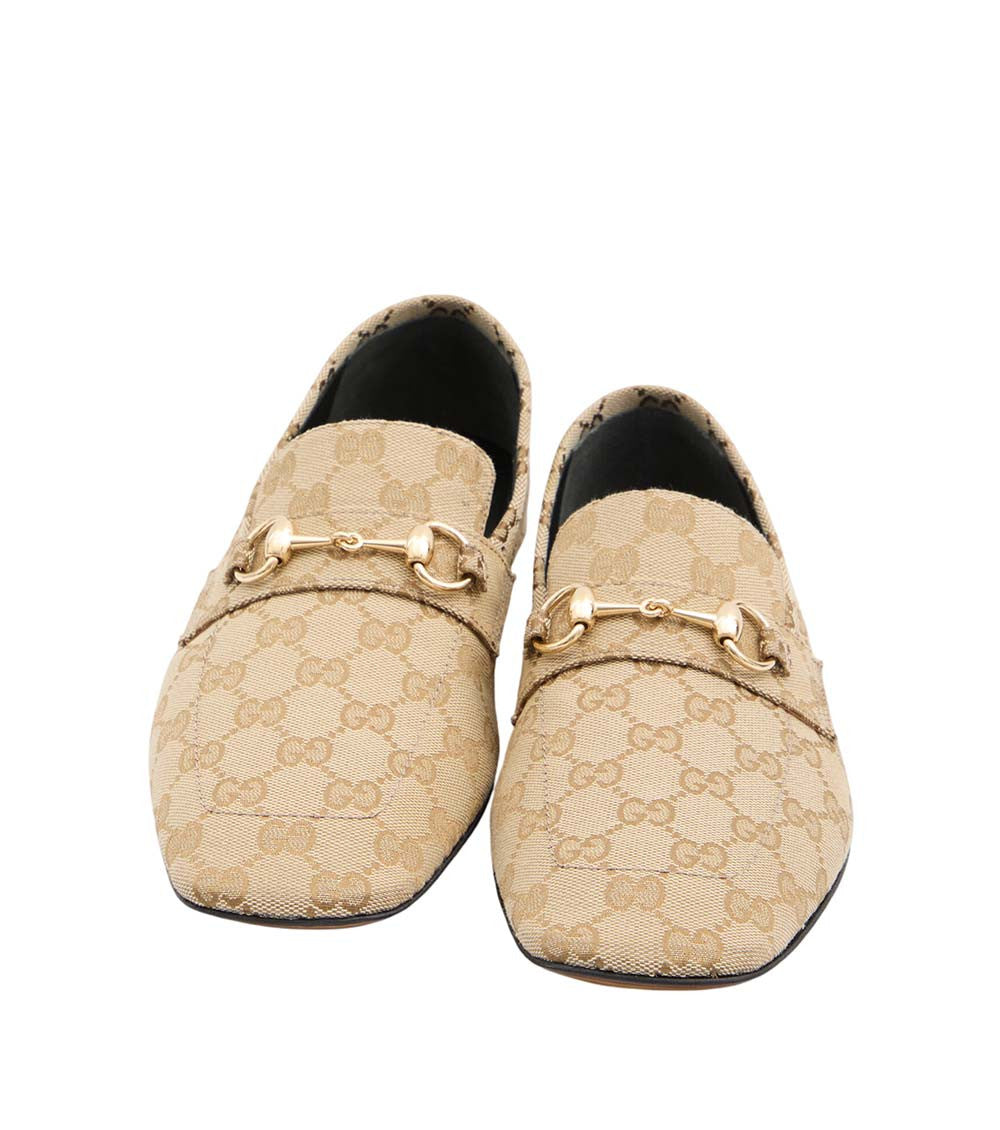 Beige Logo GG Loafer 4