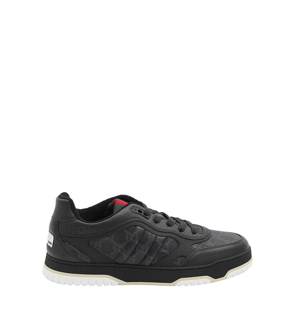 Black Logo Re-Web Sneakers 1