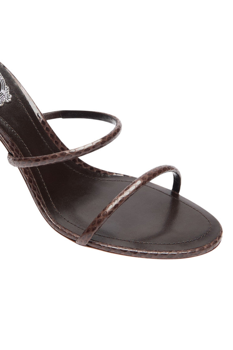Brown Cleo Printed Heels 4