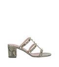 Green Rockstud Heels 1