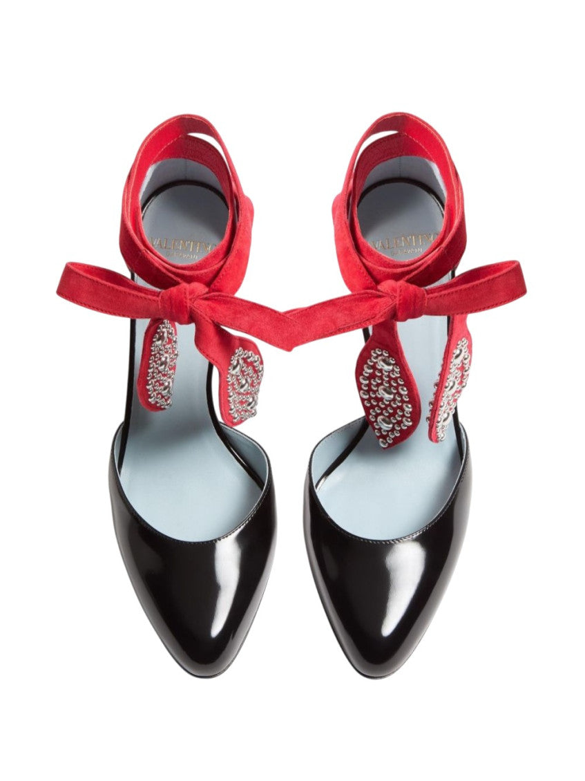 Black Foliefoliage Pumps 3