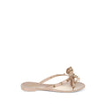 Beige Rockstud Sandals 1