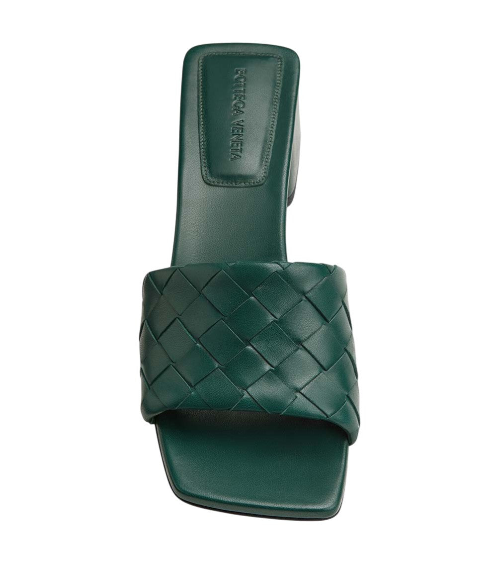 Green Woven Heels 3