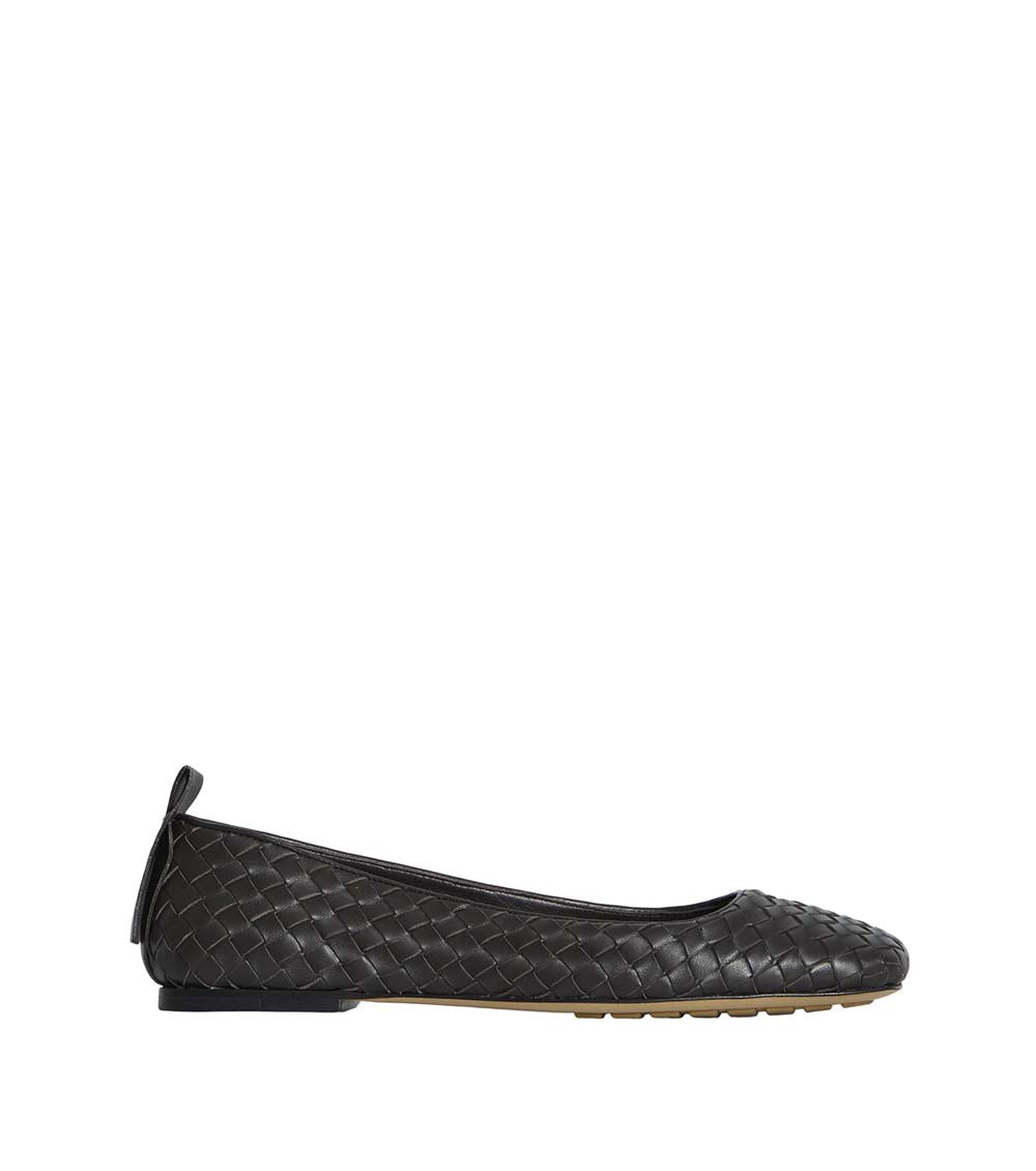 Brown Charlotte Ballet Flats 1