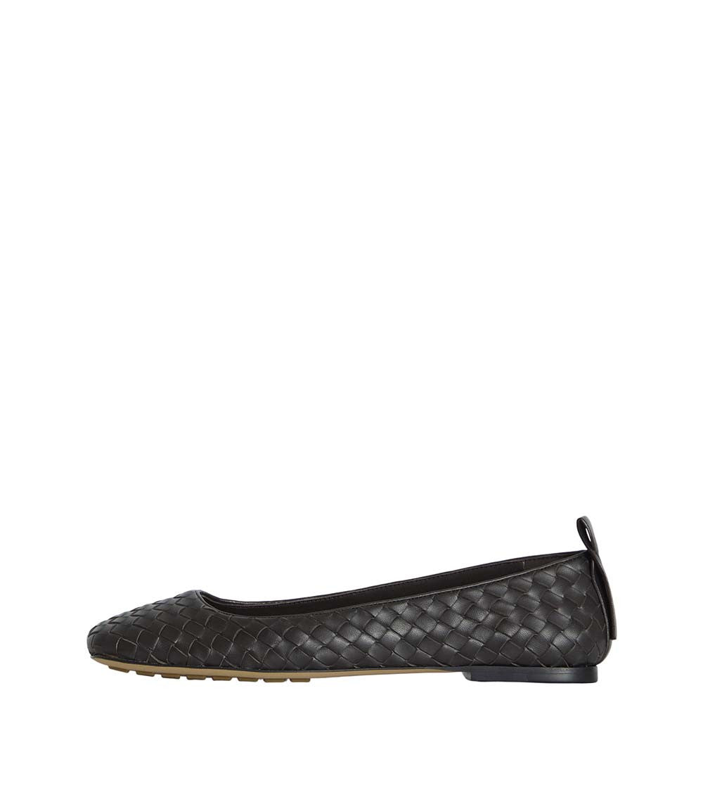 Brown Charlotte Ballet Flats 4