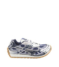 Blue Graphic Orbit Sneakers 1