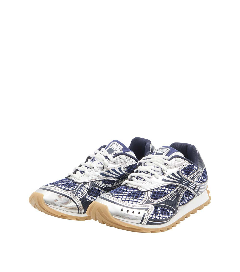 Blue Graphic Orbit Sneakers 2