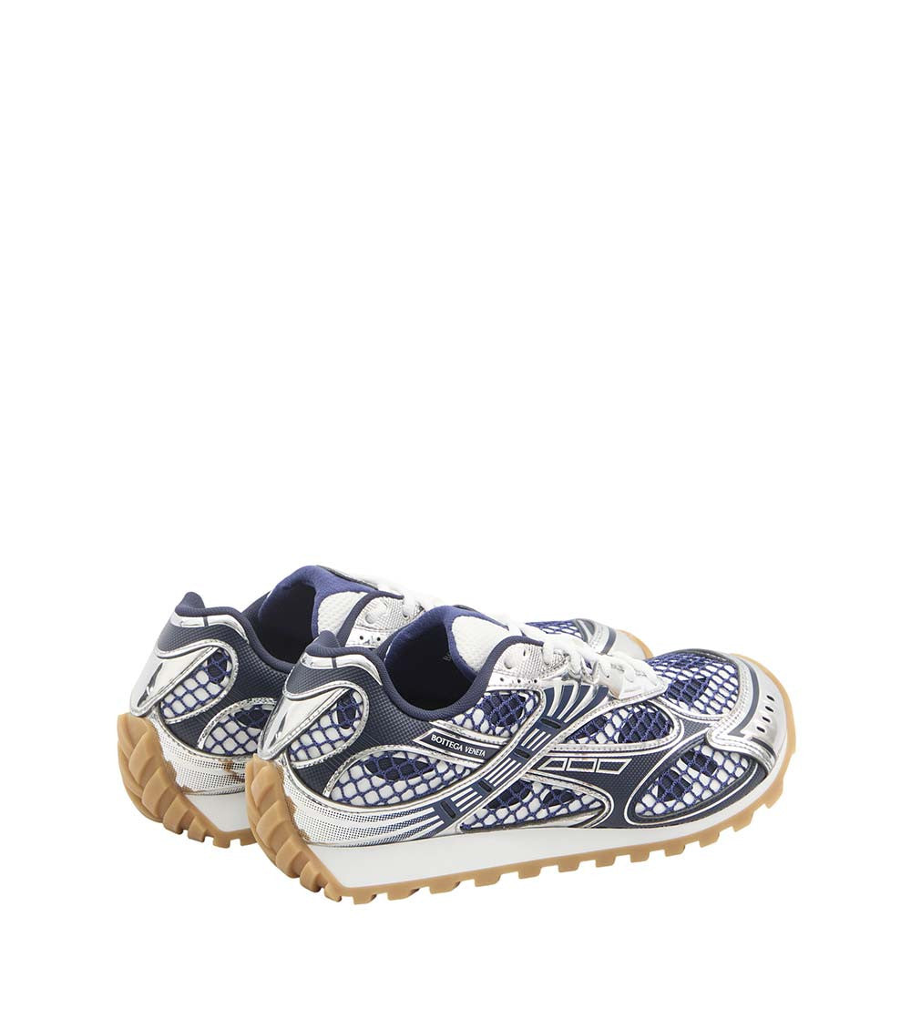 Blue Graphic Orbit Sneakers 3