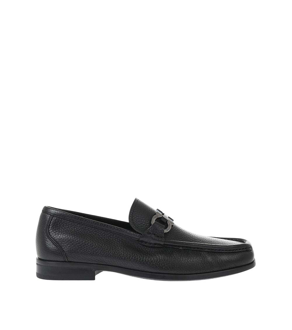 Black Leather Loafers 1
