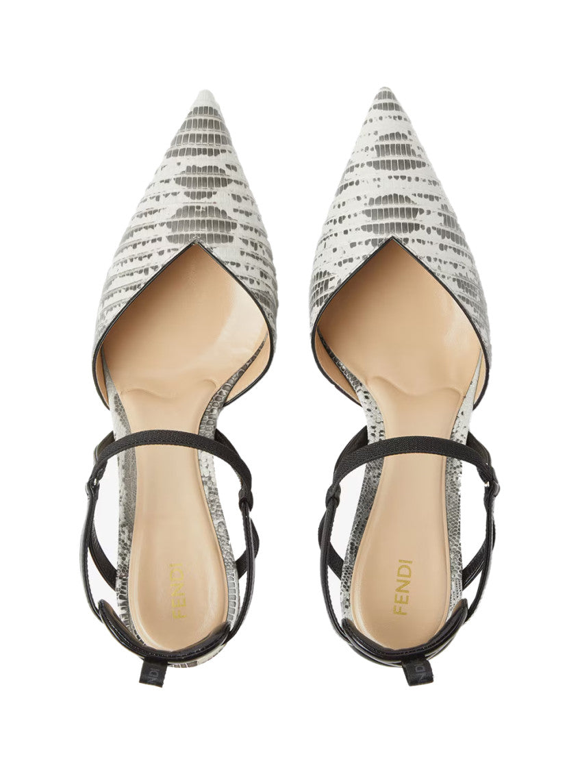 Beige Pointed-toe Pumps 2