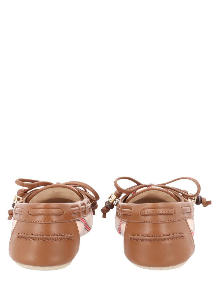 Brown Stripes Loafers 5