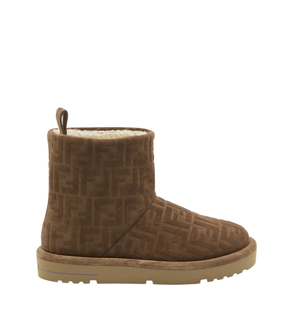 Brown Logo Boots 1