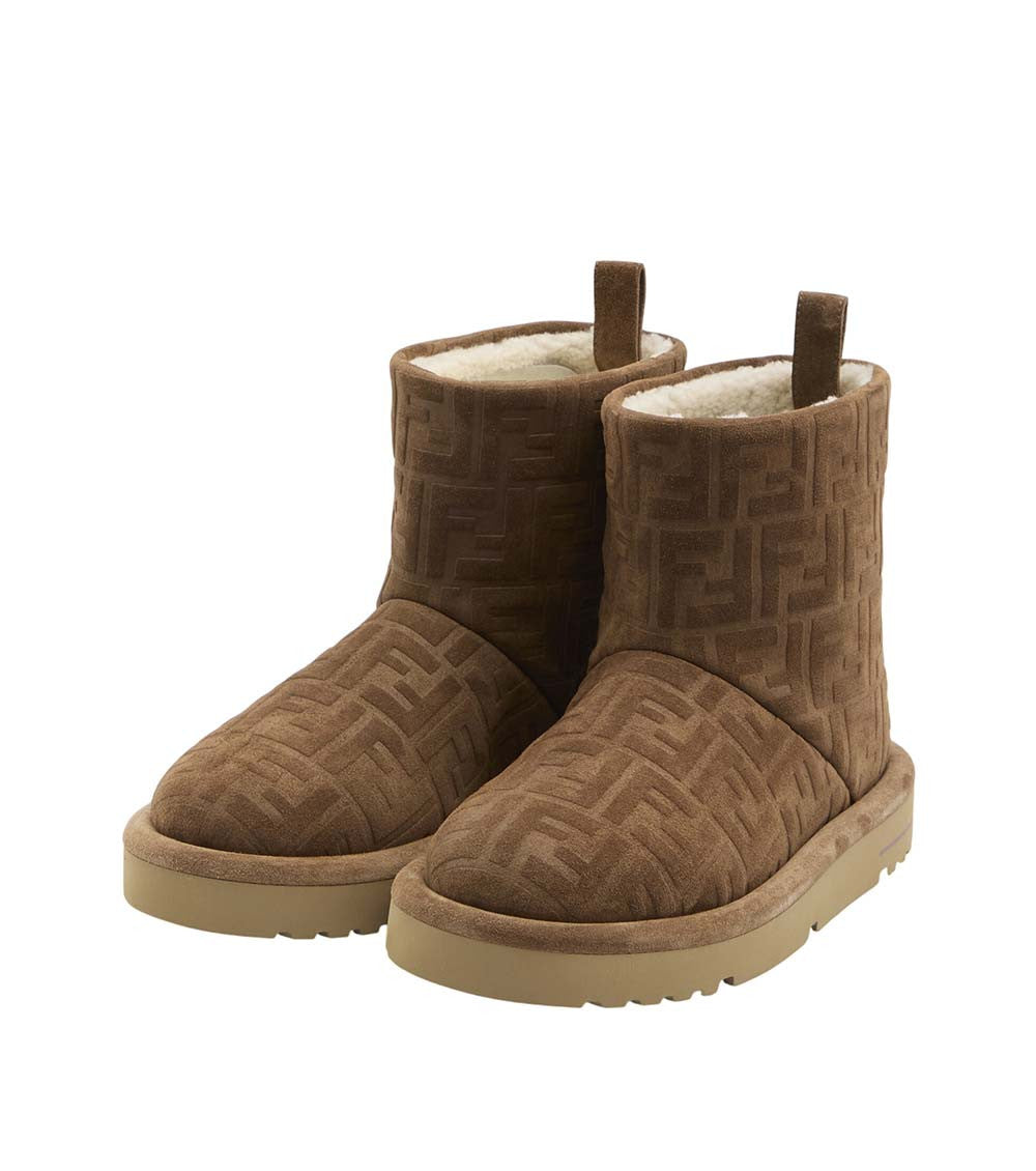 Brown Logo Boots 2