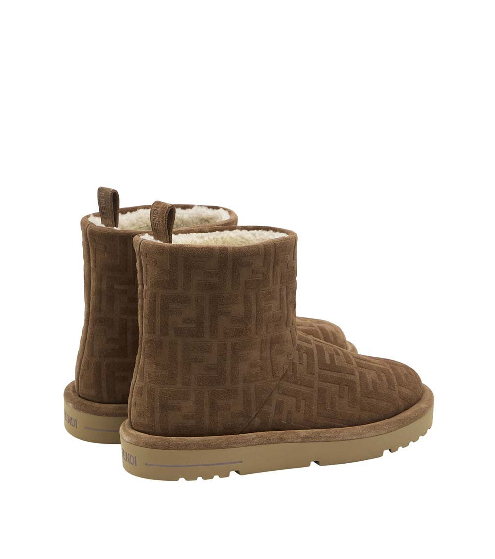 Brown Logo Boots 3